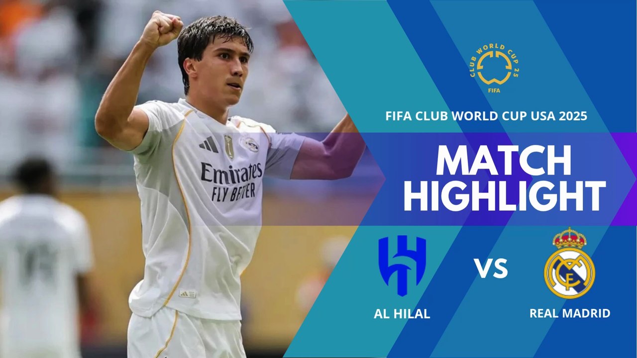 Al Hilal Shocks Real Madrid With 1-1 Draw | 2025 FIFA Club World Cup Highlights
