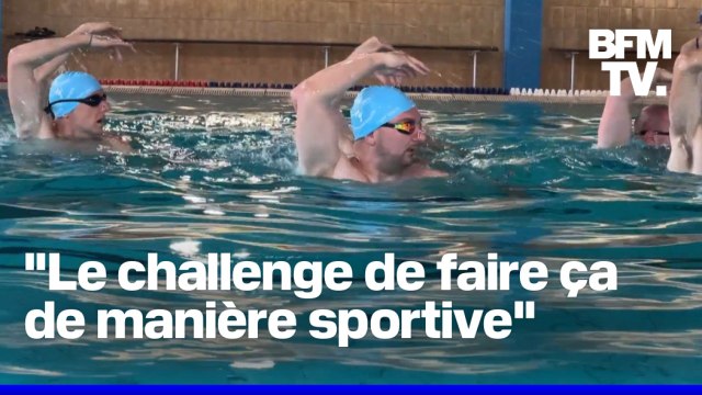 Alsace: des papas accompagnateurs se lancent dans la natation synchronisée et vont participer aux championnats de France