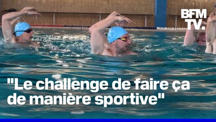 Alsace: des papas accompagnateurs se lancent dans la natation synchronisée et vont participer aux championnats de France