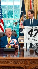 Trump incomoda a la Juventus con una pregunta sobre las mujeres trans