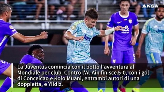 Mondiale per Club, la Juve fa pokerissimo contro l'Al Ain all'esordio