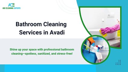 Bathroom Cleaning services in Avadi