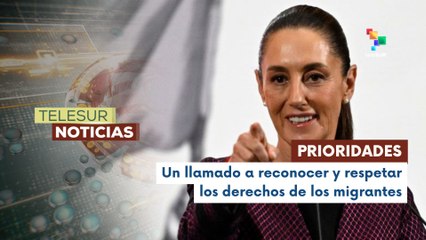 Presidenta de México propone a los países del G7 una cumbre de bienestar