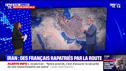 Iran: est-il possible de rapatrier les Français par la route, comme le suggère Jean-Noël Barrot?