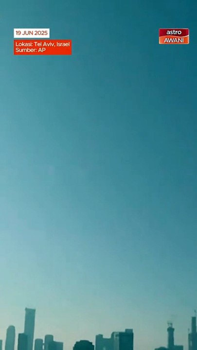 Siren Amaran Diaktifkan di Tel Aviv Susulan Serangan Balas Iran – Puluhan Terbunuh dan Cedera