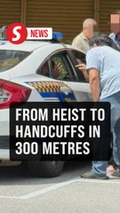 Gold shop heist: Robber's brief but spicy crime spree