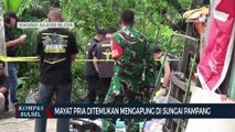 Pria Tak Bernyawa Ditemukan Mengapung Di Sungai Pampang