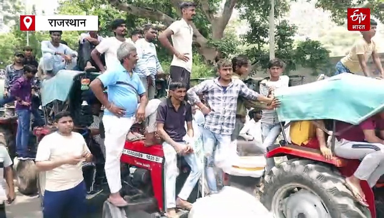 सिलीसेढ़ झील क्षेत्र में बोरिंग लगाने के विरोध में किसानों ने निकाली ट्रैक्टर रैली, दी ये चेतावनी