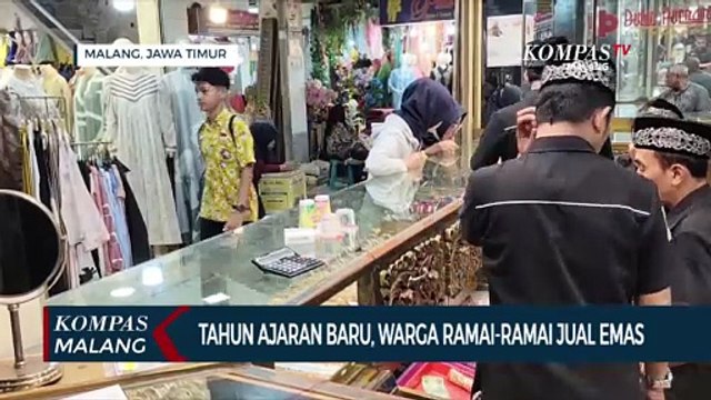Banyak Kebutuhan di Tahun Ajaran Baru, Warga Ramai-Ramai Jual Emas