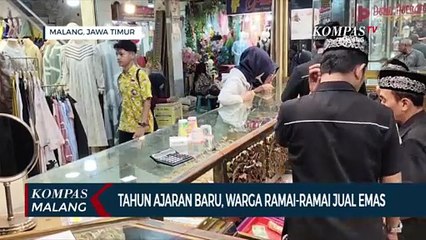 Banyak Kebutuhan di Tahun Ajaran Baru, Warga Ramai-Ramai Jual Emas