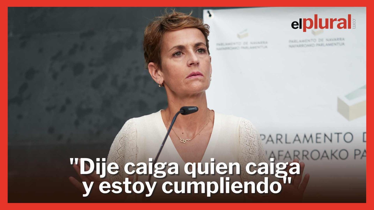 Chivite, tras la dimisión del 'número 2' del PS...