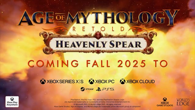 Age of Mythology Retold Heavenly Spear Official Reveal Trailer Xbox