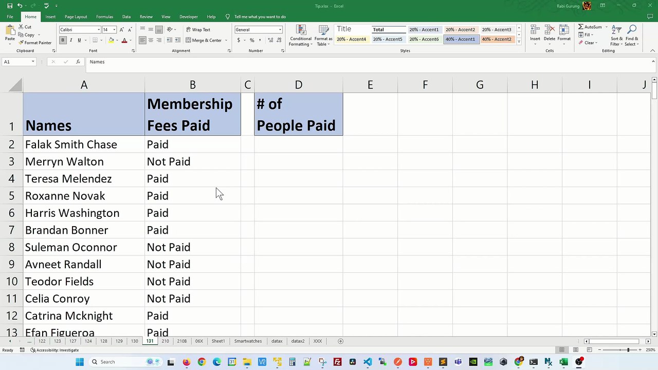How to count cells that contain specific value in Excel? - Excel Tips and Tricks