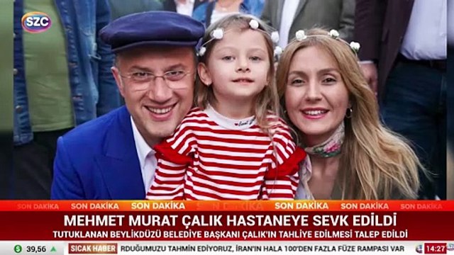 Tutuklu Murat Çalık hastaneye sevk edildi