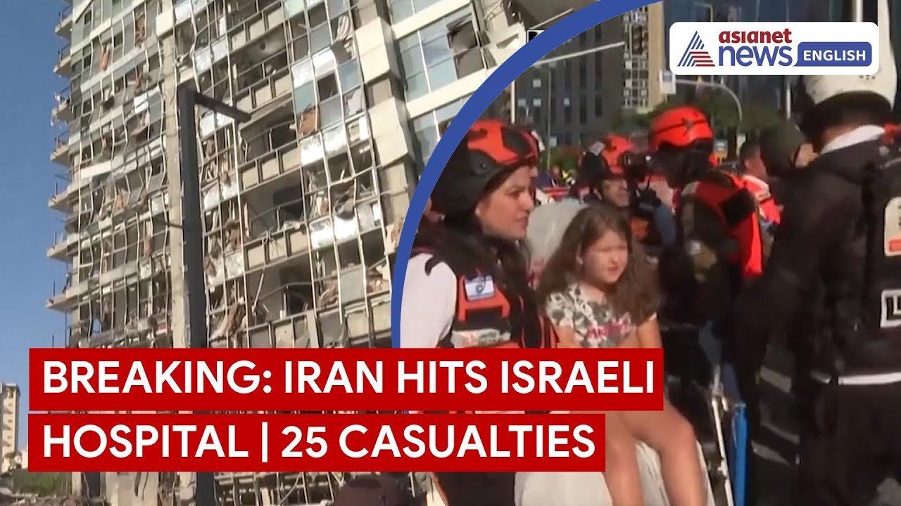 Iranian Missile Hits HOSPITAL in Israel | 25 Casualties in Tel Aviv Strike