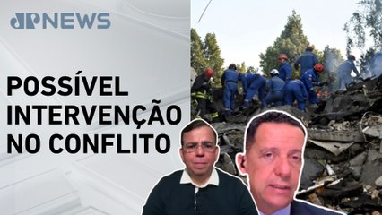 Rússia volta a alertar EUA para não entrarem na guerra Israel-Irã; Trindade e Marcus comentam