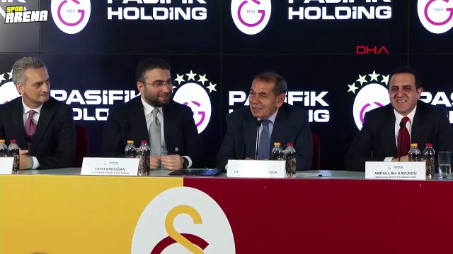 Galatasaray Başkanı Dursun Özbek ve Abdullah Kavukcu'dan Hakan Çalhanoğlu, Osimhen, Sane transferi açıklaması!