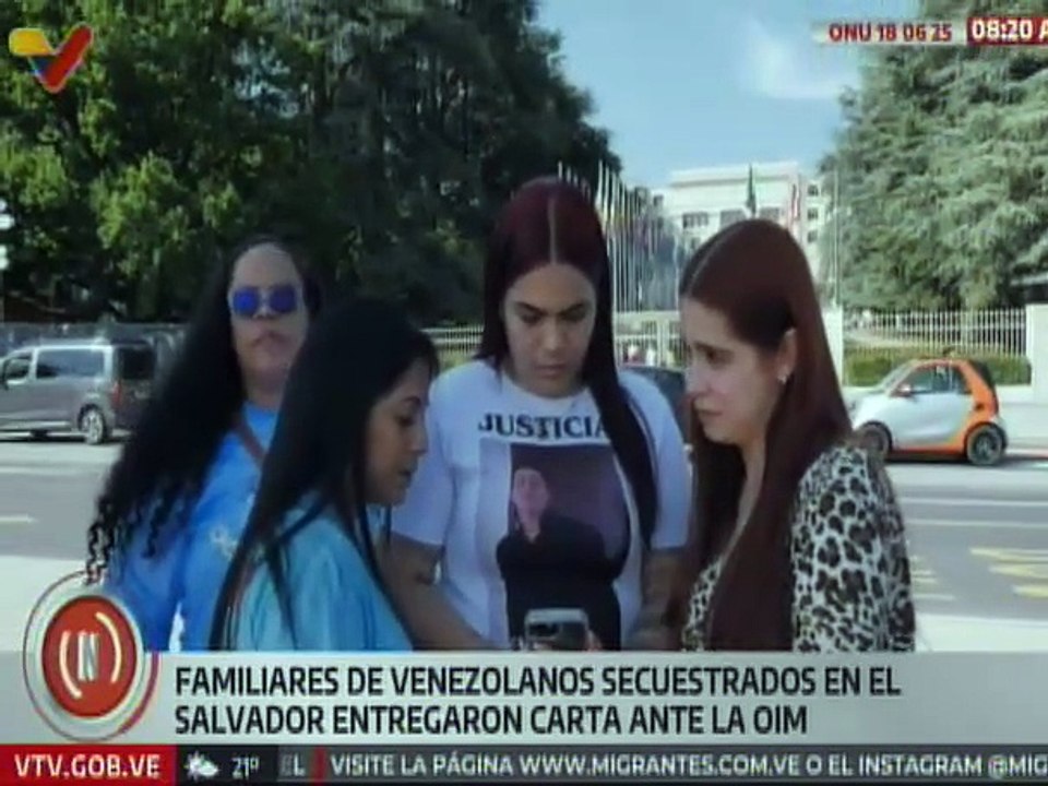 Familiares de secuestrados en El Salvador entregaron carta ante la ONU para exigir su liberación