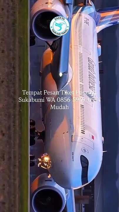 Tempat Pesan Tiket Pesawat Sukabumi WA 0856-5949-0974 Mudah