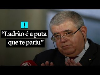 Marun é chamado de ladrão e rebate: "Ladrão é a puta que te pariu"