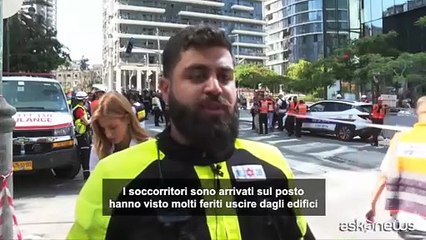 Missili iraniani su Ramat Gan, gli israeliani: "Dio è con noi"