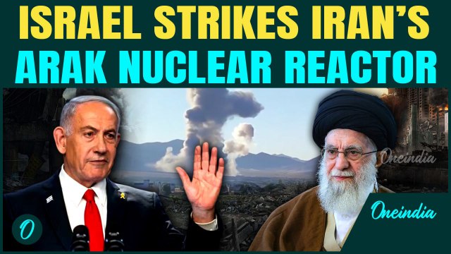 VIDEO: Israel BOMBS Iran’s Arak Heavy Water Reactor | Big HIT on Iran’s NUCLEAR Capabilities