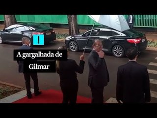 A gargalhada de Gilmar Mendes ao ser perguntado sobre prisão em segunda instância