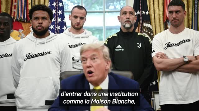 Juventus - Un journaliste interpelle Tudor sur la visite du club à la Maison Blanche