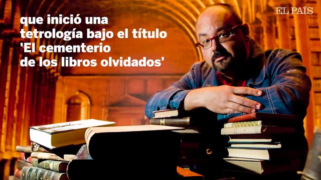 MUERE el escritor Carlos RUIZ ZAFÓN a los 55 años en Los Ángeles