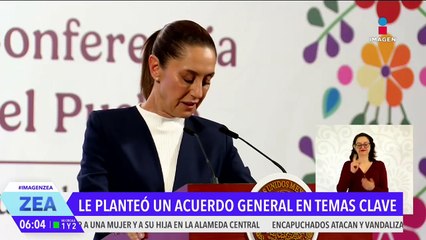 Claudia Sheinbaum da detalles de su octava llamada telefónica con Donald Trump