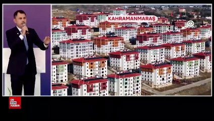 Murat Kurum: Günde 23 konutla, tarif edilemez bir hızla yolumuza devam ediyoruz