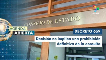 Se suspendió provisionalmente la consulta popular