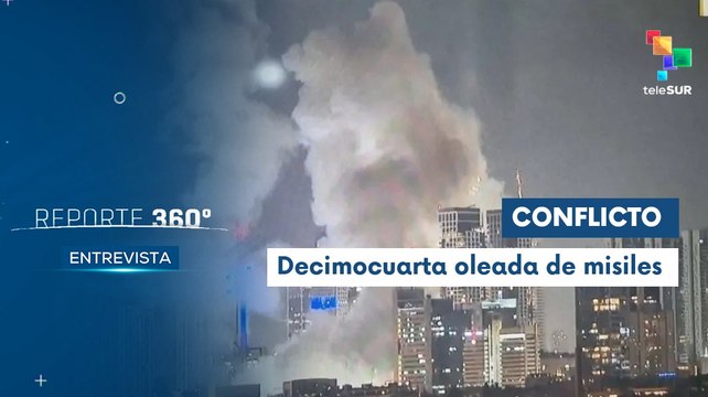Entrevista | Nueva oleada de misiles iraníes impacta en Tel Aviv