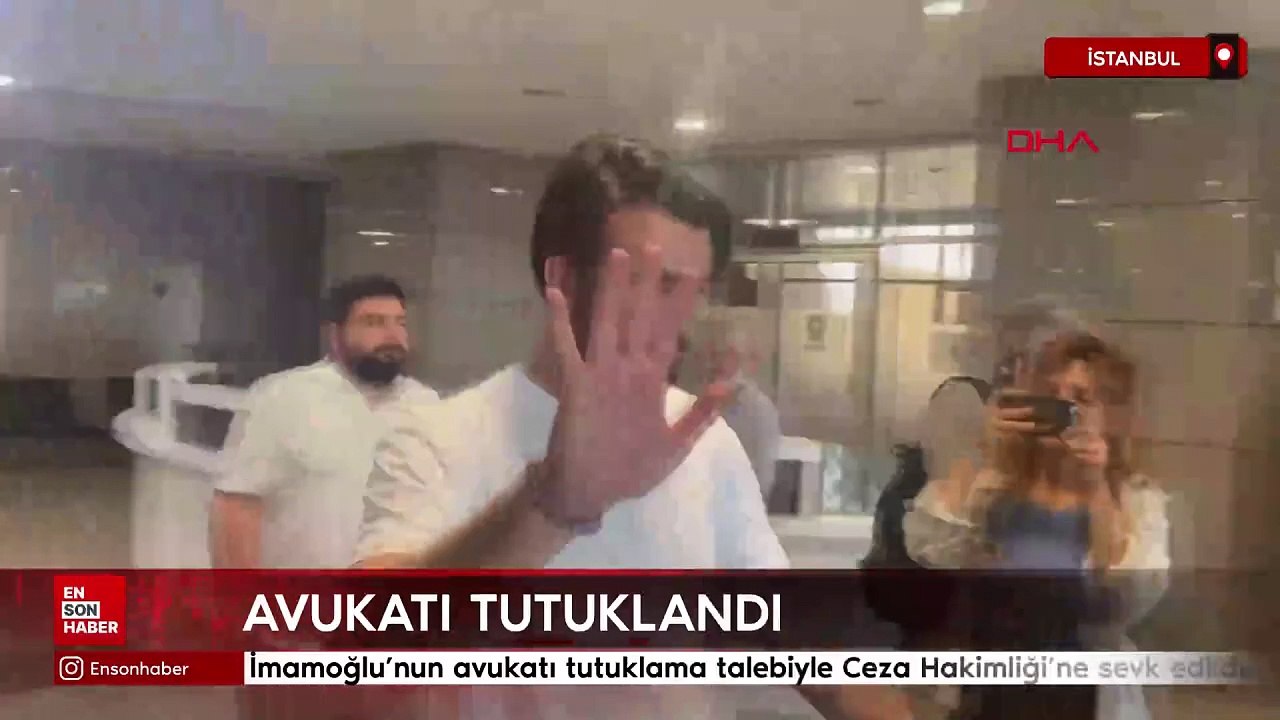 İmamoğlu'nun avukatı Mehmet Pehlivan tutuklama talebiyle Sulh Ceza Hakimliği'ne sevk edildi