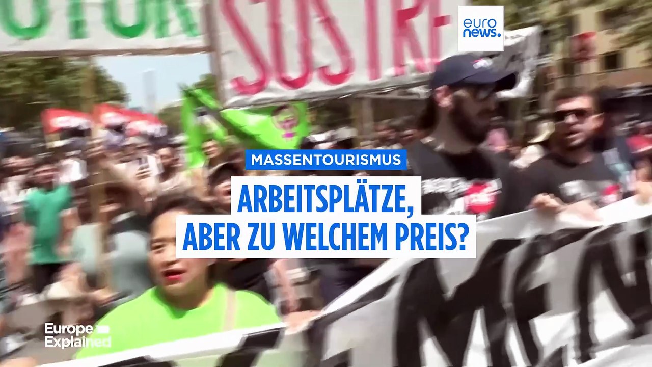 Massentourismus in Europa: Arbeitsplätze, aber zu welchem Preis?