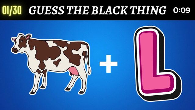 Guess the Black Things #english #trending #challenge #quiz #emojichallenge #games #guess #dailymotion