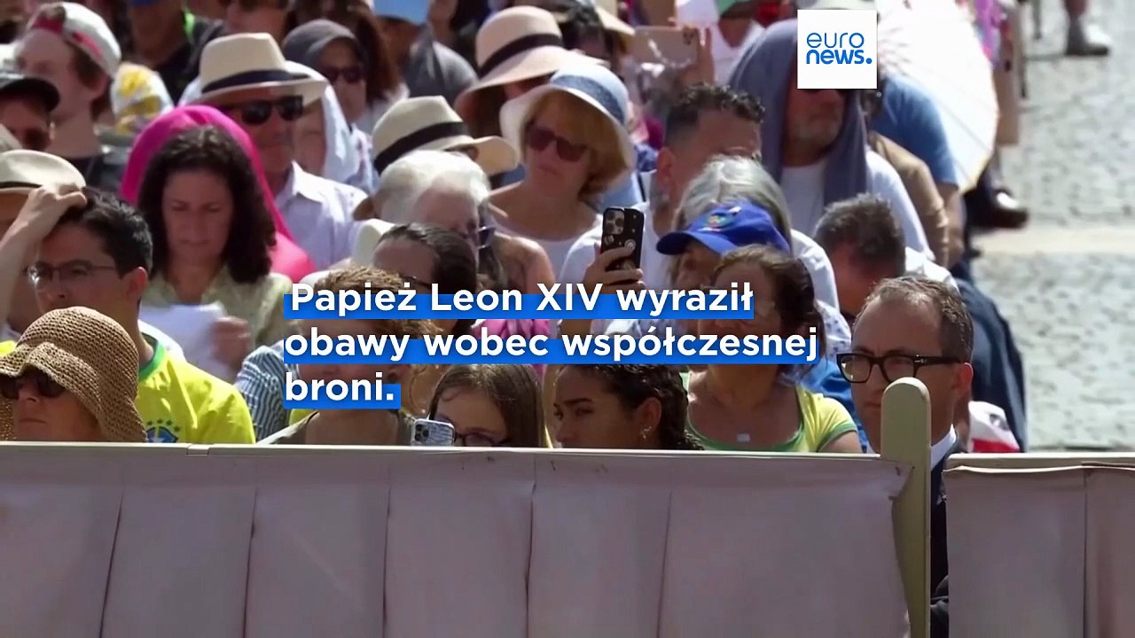 Papież Leon XIV: "Nie możemy przyzwyczaić się do wojny"
