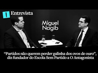 "Partidos não querem perder a galinha dos ovos de ouro" diz fundador do Escola Sem Partido