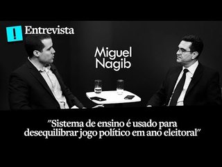 "Ensino é usado para desequilibrar jogo político" diz fundador do Escola Sem Partido