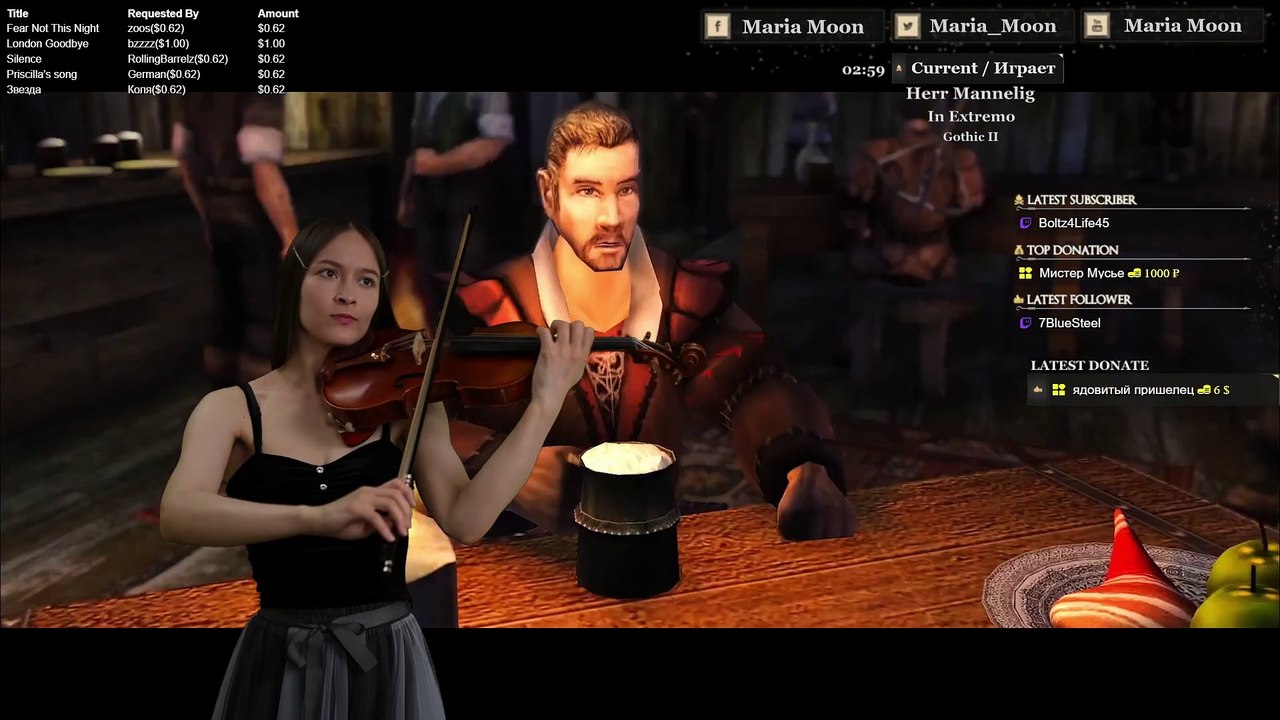 🎻 "Here In Extremo!" - Herr Mannelig (Gothic I) ⚔️ Violin cover