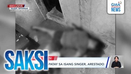 Suspek sa pagpatay sa isang singer, arestado | Saksi
