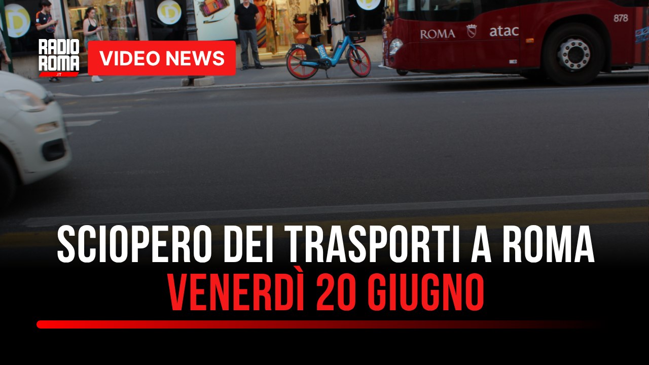 Sciopero dei trasporti a Roma venerdì 20 giugno. Usb: “Fermiamo la guerra e il genocidio in Palestina”