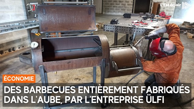 Des barbecues entièrement fabriqués dans l'Aube par l'entreprise Ülfi, basée à Romilly-sur-Seine