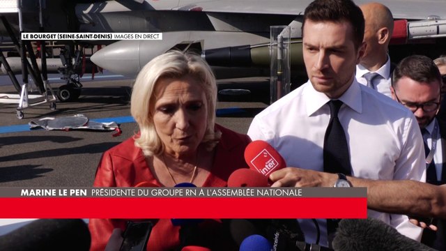 Marine Le Pen : «Nous ne pouvons qu'espérer que la situation éruptive puisse déboucher sur la paix»