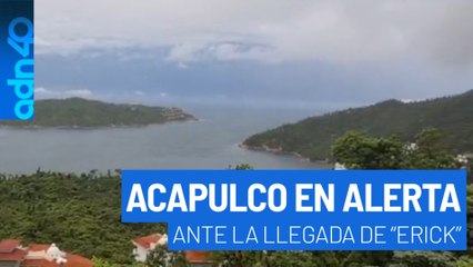 Acapulco en estado de alerta ante la llegada del huracán "Erick"