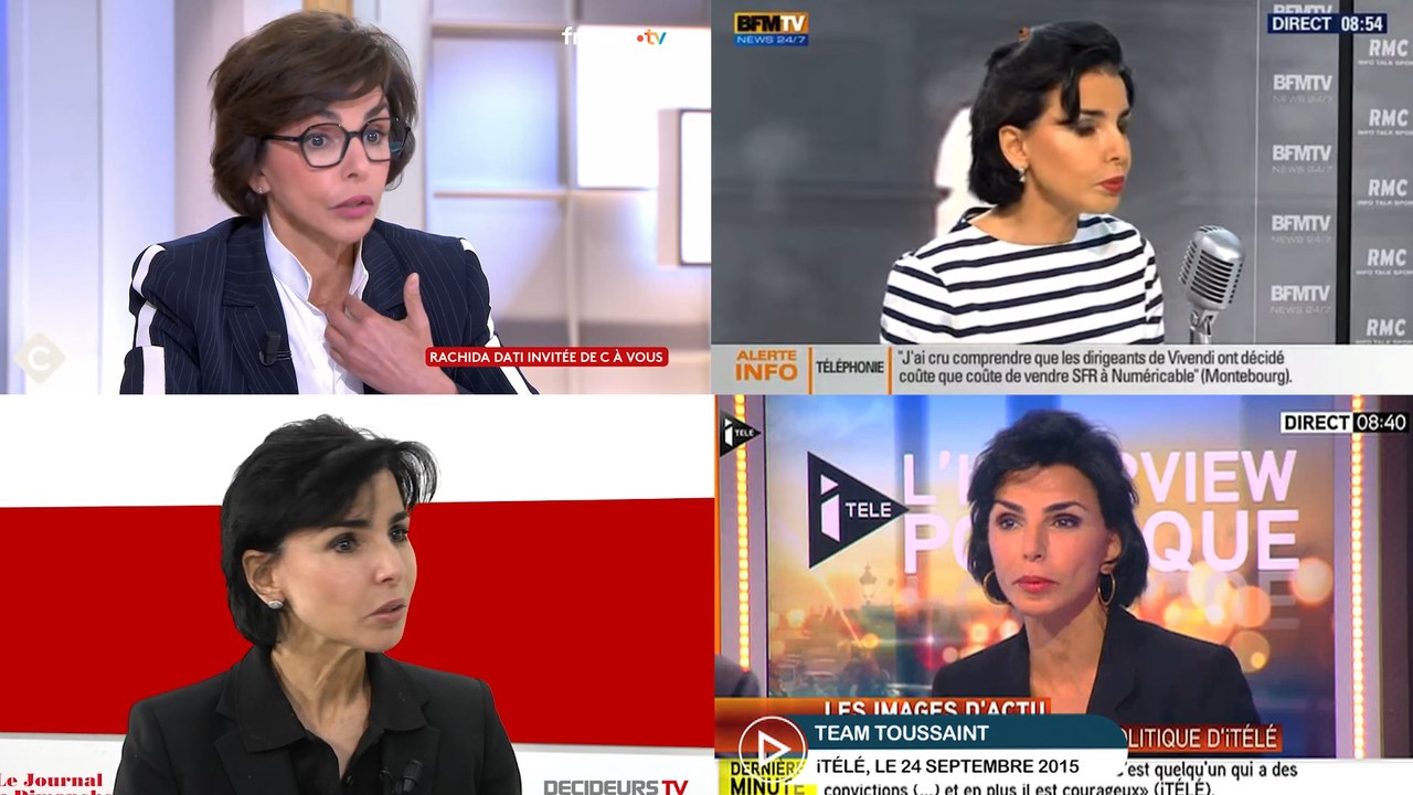 « Je peux saisir le tribunal » : Rachida Dati, une habituée des charges contre les journalistes