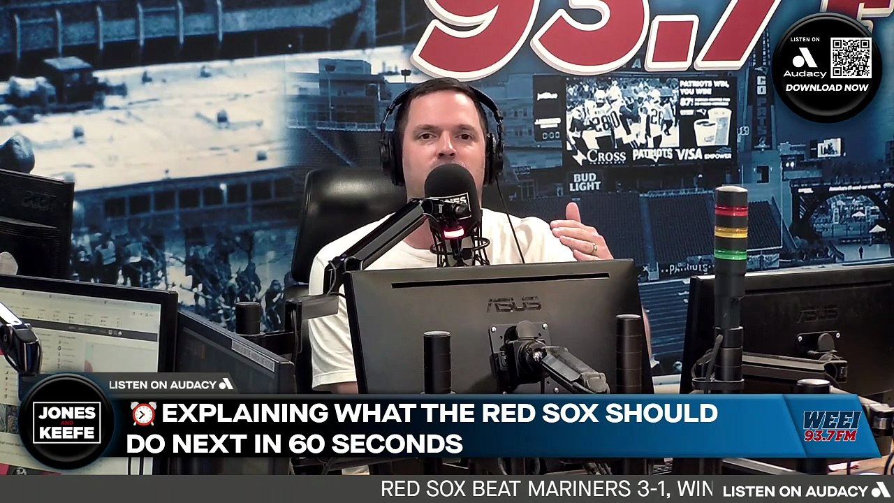 Jones & Keefe: Keefe explains what the Red Sox should do next in 60 seconds
