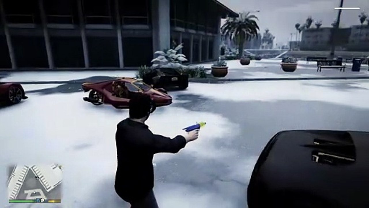 GTA 5 Testing PS4 Weapon Cheats Part 2
