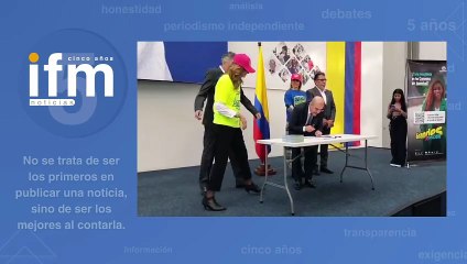 Inscripción del Comité para recolección de Firmas por candidatura de Mauricio Cárdenas