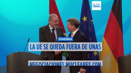 La UE, ausente de las negociaciones nucleares con Irán en Ginebra